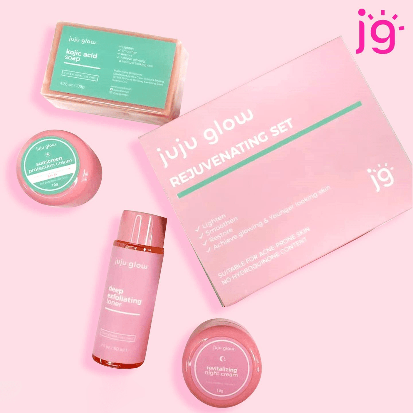JUJU Glow Rejuvenating Set - Pinoyhyper