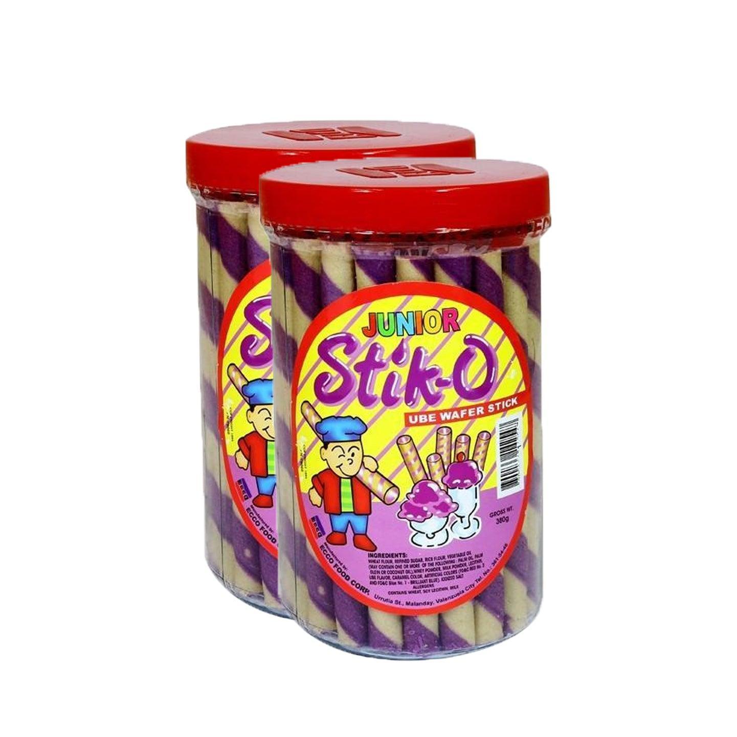 Junior Stik-O UBE Wafer Stick - 2 Pcs × 380g(Offer) - Pinoyhyper