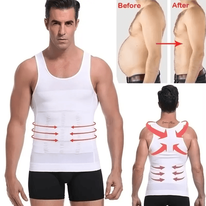 Just One Shapers Seamless Slimming Sleeveless T-Shirt - Pinoyhyper