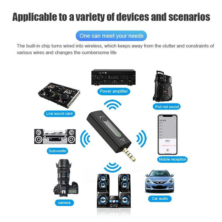 K35 Clip Double Mic Wireless Microphone for Mobile Phone - AUX - Pinoyhyper