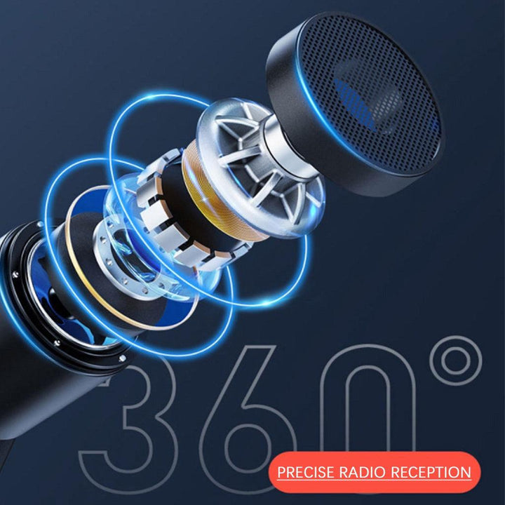 K35 Clip Double Mic Wireless Microphone for Mobile Phone - AUX - Pinoyhyper