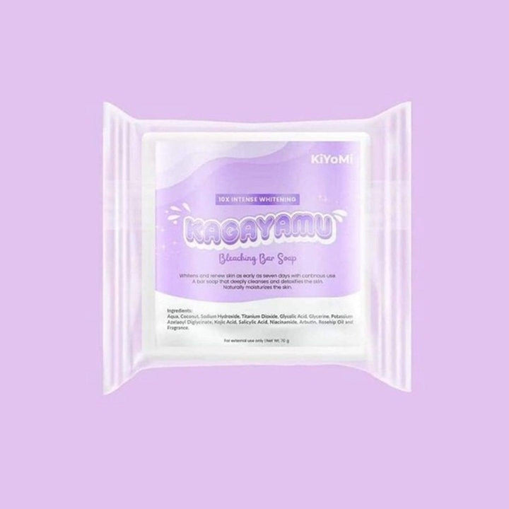 Kagayamu Bleaching Soap (Violet) - 70g - Pinoyhyper