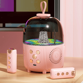 Karaoke Portable BT Speaker With Microphone Q-3 - Pinoyhyper