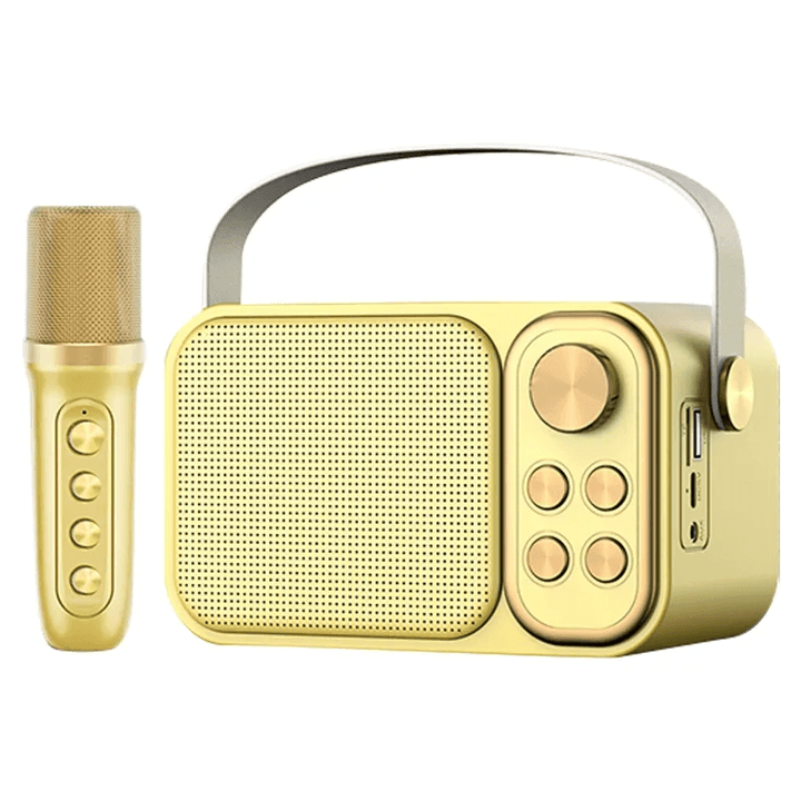 Karaoke Portable BT Speaker With Microphone YS-103 - Pinoyhyper