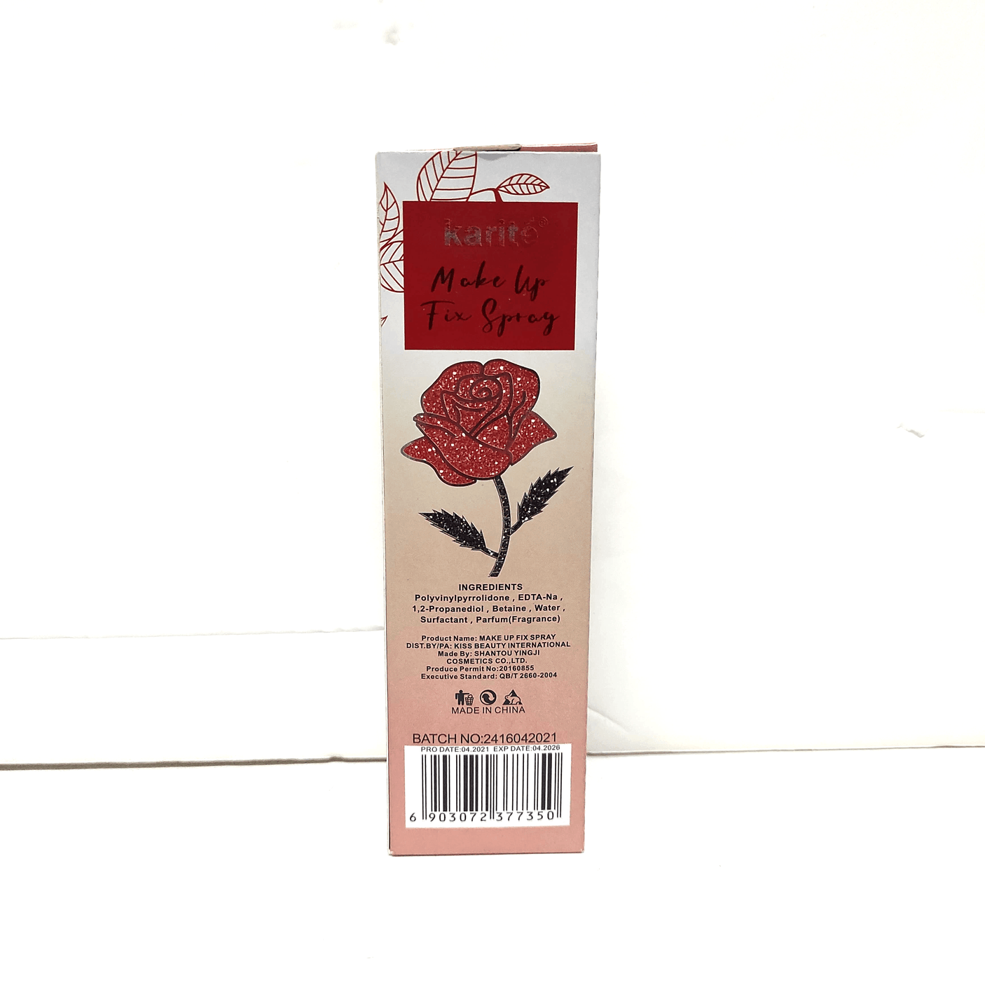 Karite Makeup Fix Spray Long Lasting Stay Oil-Control And Antioxidant - 165ml - Pinoyhyper