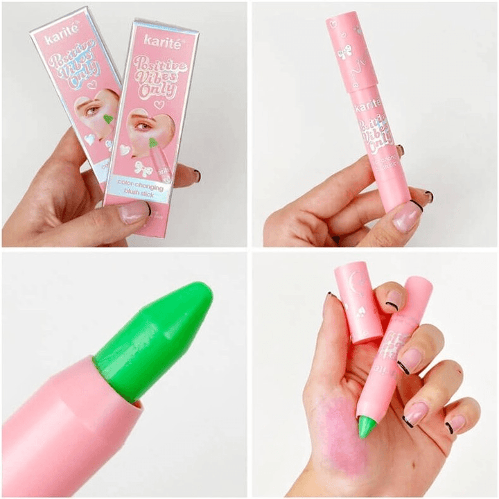 Karite Positive Vibes Only Color Changing Blush Stick - 3.5g (1Pcs) - Pinoyhyper