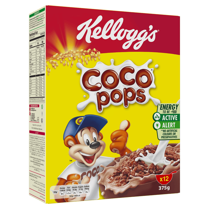 Kellogg's Coco Pops Cereal The Original - 375g - Pinoyhyper