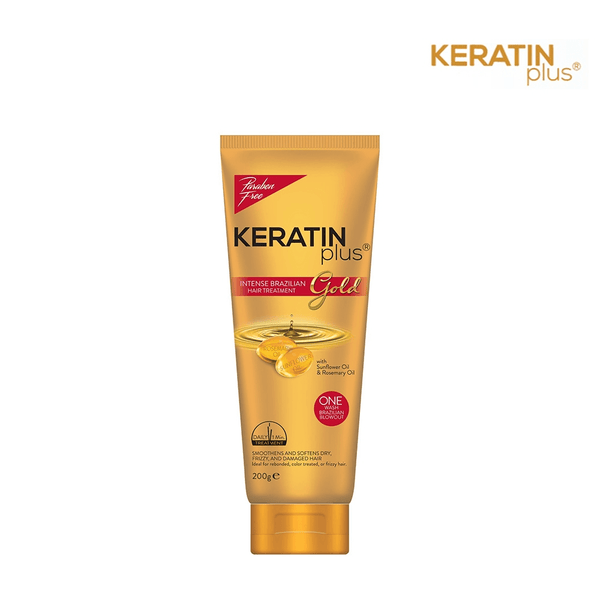 Keratin Plus Gold Intense Brazillian Hair Treatment Tube - 200g - Pinoyhyper
