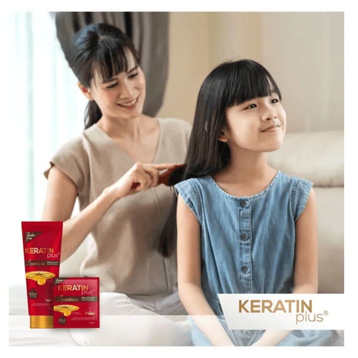 Keratin Plus Red Luxurious Brazillian Hair Treatment Tube - 200g - Pinoyhyper