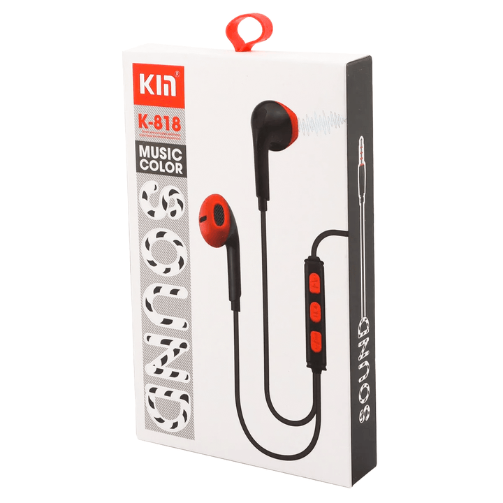 Kin Hi-Fi Wired Headphone - K818 - Pinoyhyper