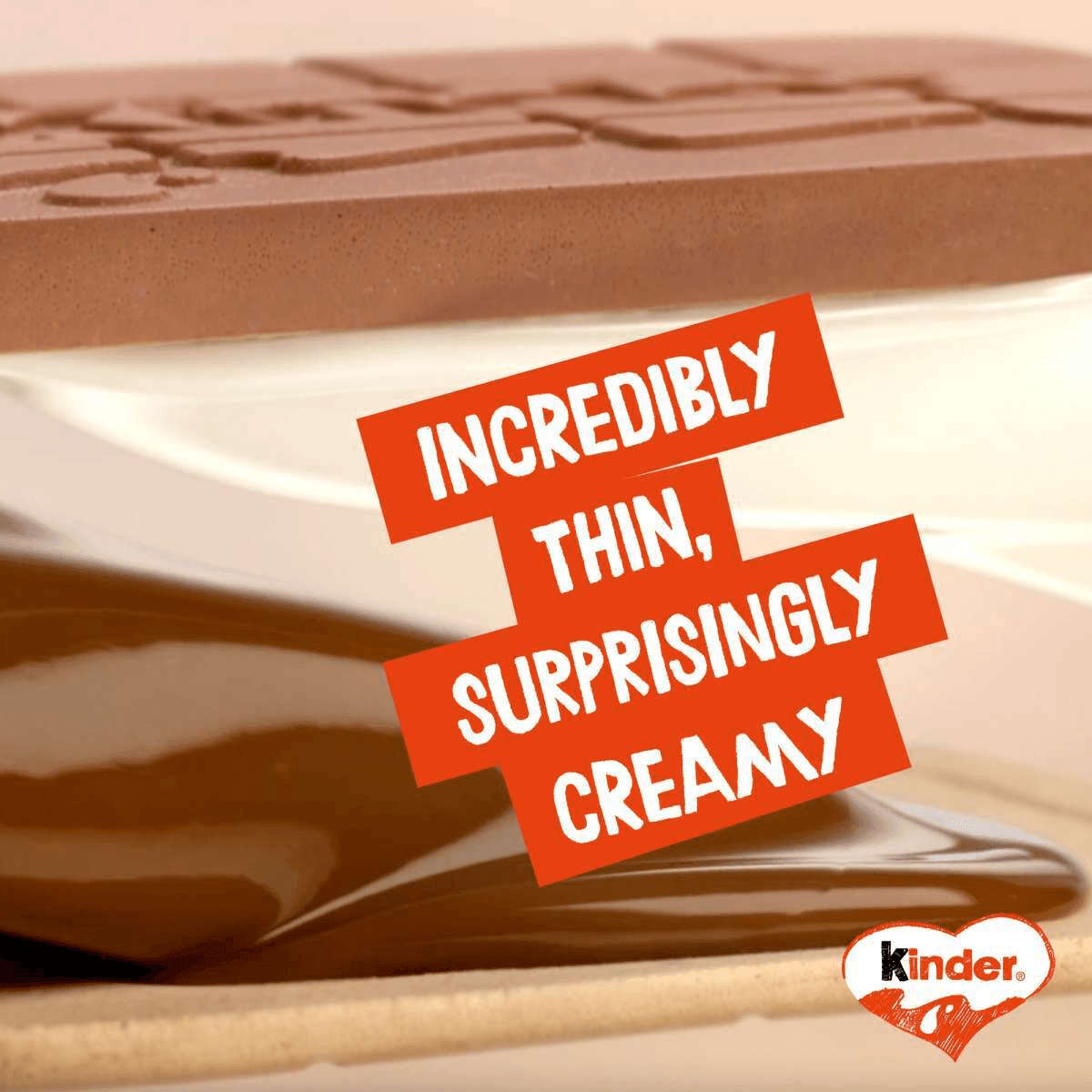 Kinder Cards Wafer Biscuits With Creamy Milk & Cocoa Filling - 25.6g - Pinoyhyper