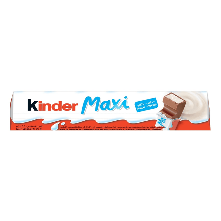 Kinder Milk Chocolate Bars - 21g - Pinoyhyper