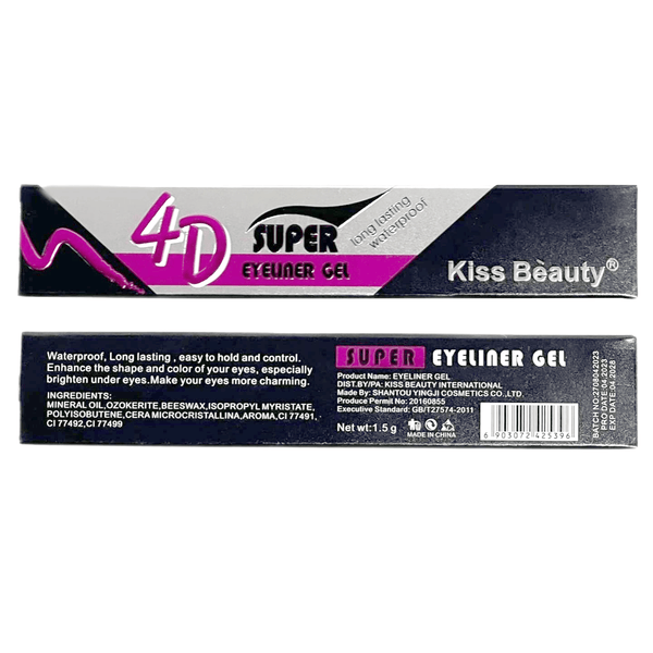 Kiss Beauty 4D Eye Liner Gel - 1.5g - Pinoyhyper