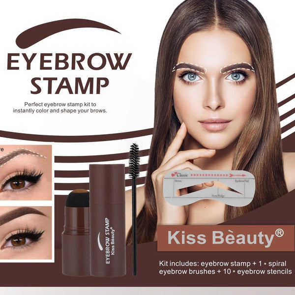 Kiss Beauty Eyebrow Stamp Shaping Kit - Pinoyhyper