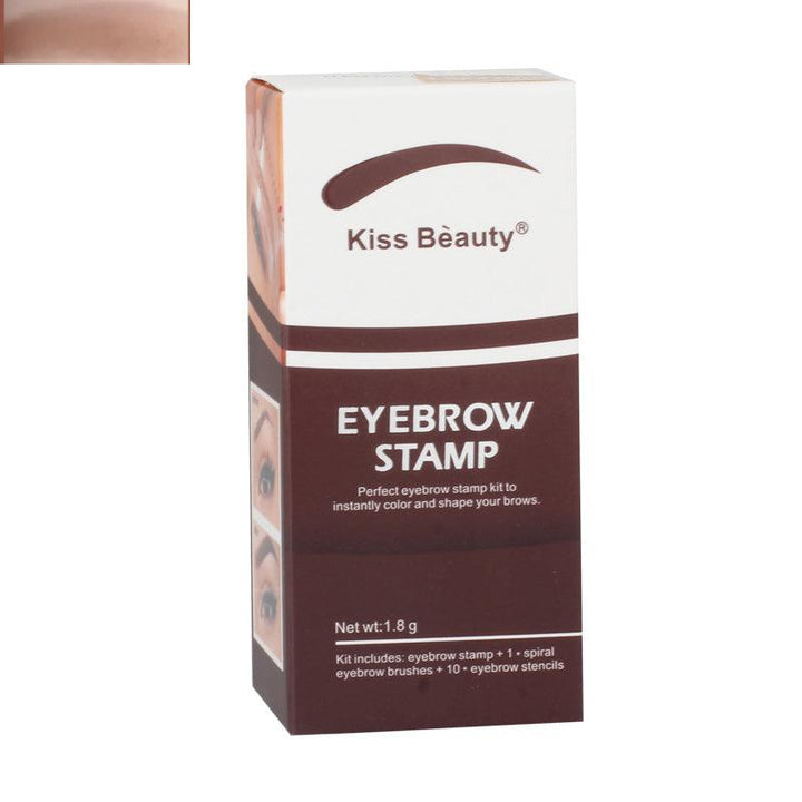 Kiss Beauty Eyebrow Stamp Shaping Kit - Pinoyhyper