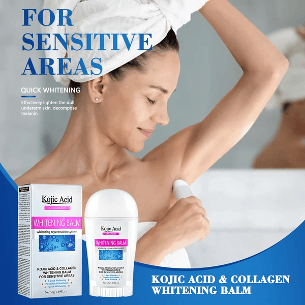 Kojic Acid Collagen Whitening Balm For Sensitive Areas - 50g - Pinoyhyper