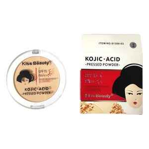 Kojic Acid Pressed Powder Fresh Wear Finish Oil Control SPF15 PA++ - 35g - Pinoyhyper