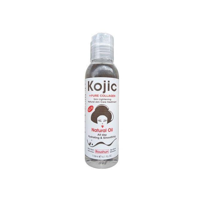 Huile éclaircissante Kojic San Au Collagène Pur - 118ml, Anti-imperfections, Tous Types De Peau