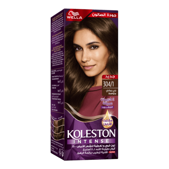 Koleston Hair Color Crème - Medium Ash Brown (304/1) - Pinoyhyper