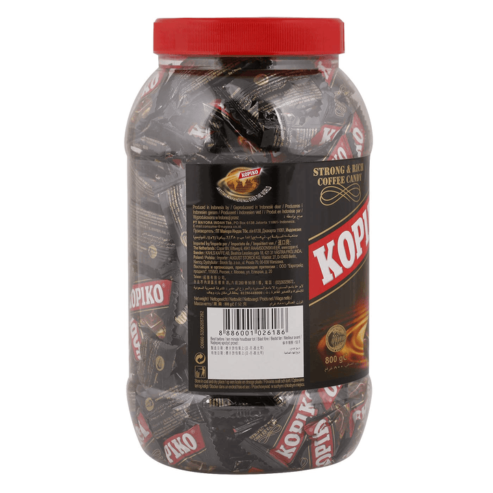 Kopiko Strong & Rich Coffee Candy Jar - 800g - Pinoyhyper