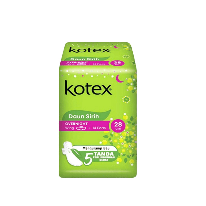 Kotex Healthy Protection OverNight Wing 28cm - 14 Pads - Pinoyhyper