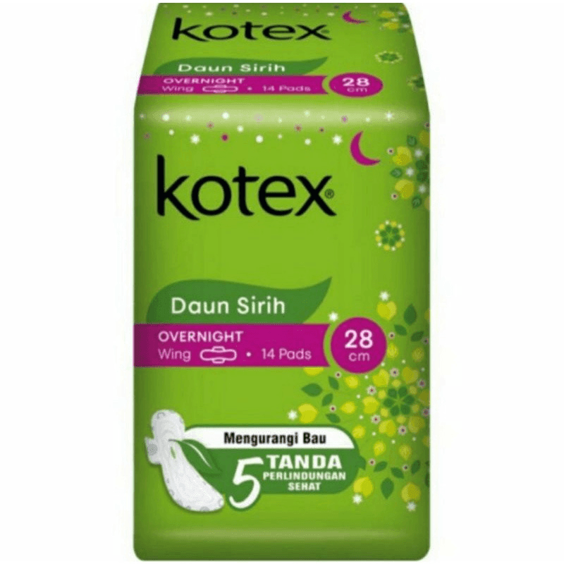 Kotex Healthy Protection OverNight Wing 28cm - 14 Pads - Pinoyhyper