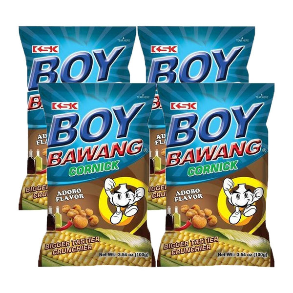 KSK Boy Bawang Cornick Adobo 100g (3+1) Offer - Pinoyhyper
