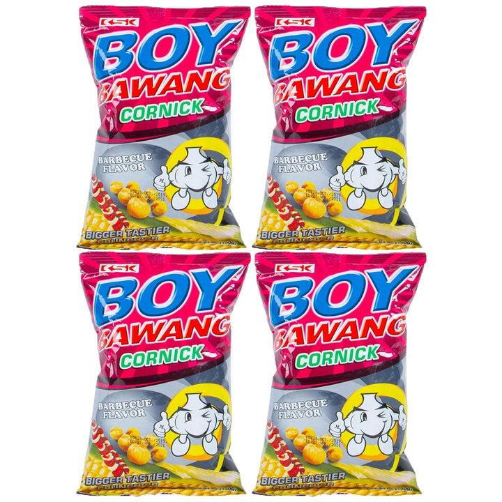 KSK Boy Bawang Cornick Barbecue 90g (3+1) Offer - Pinoyhyper