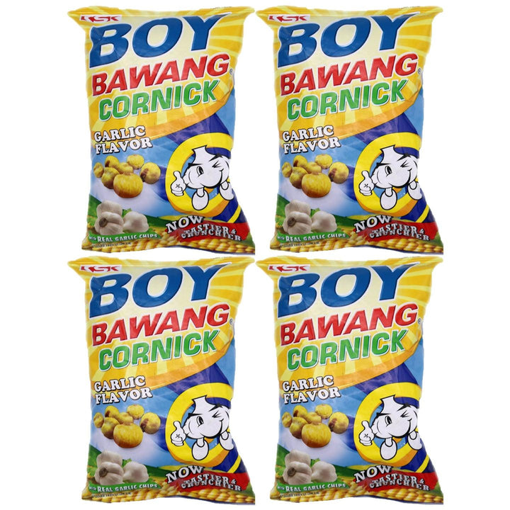 KSK Boy Bawang Cornick Garlic 100g (3+1) Offer - Pinoyhyper