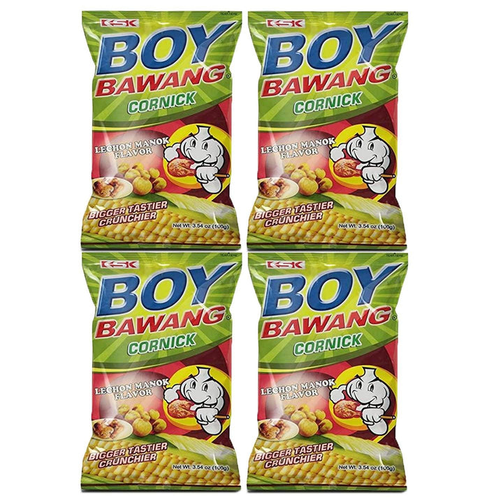 KSK Boy Bawang Cornick Lechon Manok 100g (3+1) Offer - Pinoyhyper