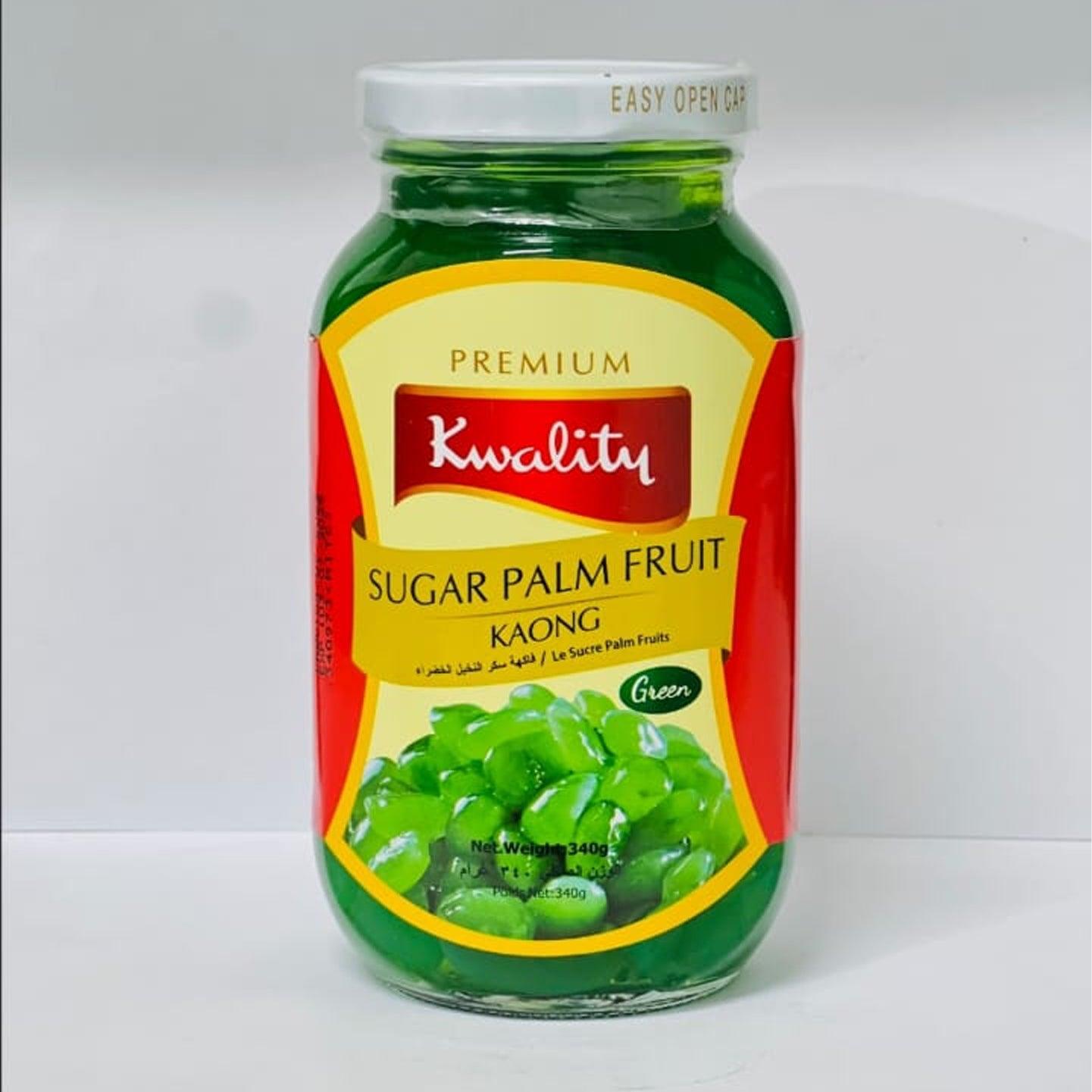 Kwality Sugar Palm Fruit Kong Green 340g - Pinoyhyper