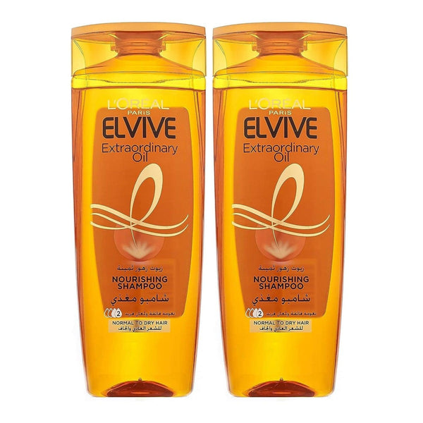 L'Oreal Elvive Extraordinary Oil Nourishing Shampoo - 400ml+400ml - Pinoyhyper