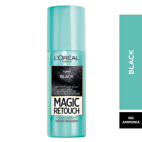 L'Oreal Magic Retouch Instant Root Concealer Spray - Black - Pinoyhyper