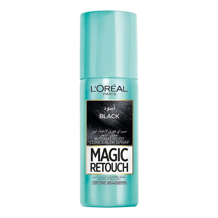 L'Oreal Magic Retouch Instant Root Concealer Spray - Black - Pinoyhyper