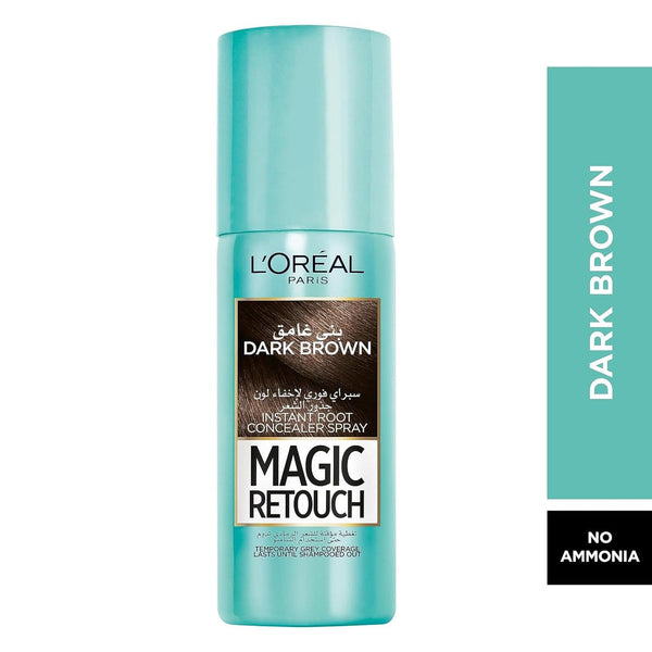 L'Oreal Magic Retouch Instant Root Concealer Spray - Dark Brown - Pinoyhyper