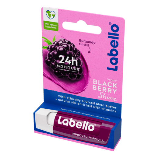 Labello Lip Care Blackberry Shine 4.8g - Pinoyhyper