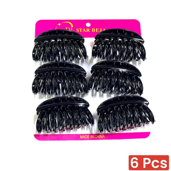 Large Elegant Hair Claw Clips For Thick Hair - 6 Pcs (457817) - Pinoyhyper