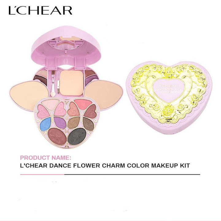 Lchear Dance Flower Charms Color Makeup Kit - Pinoyhyper