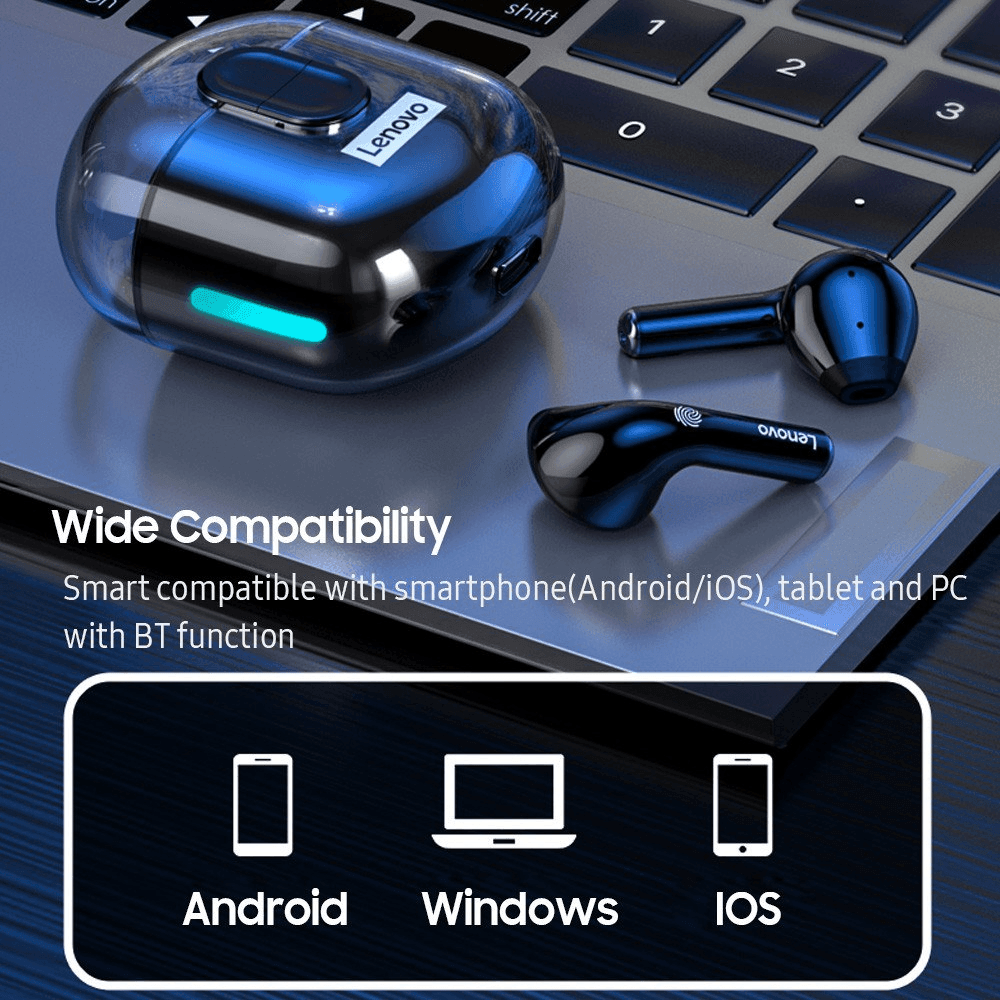 Lenovo Original True Wireless Earbuds BT V5.3 - LP12 - Pinoyhyper
