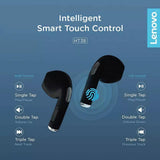 Lenovo Original True Wireless Earbuds - HT38 Black - Pinoyhyper