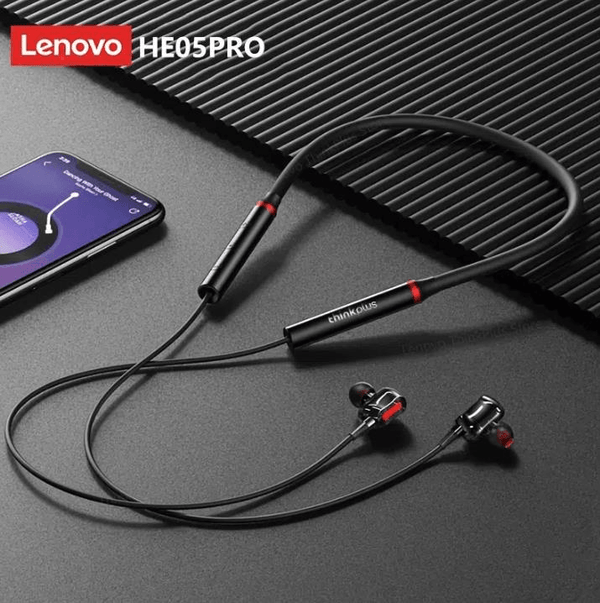Lenovo ThinkPlus HE05 Pro Neckband Earphone - Pinoyhyper