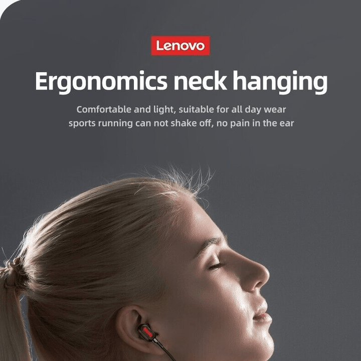 Lenovo ThinkPlus HE05 Pro Neckband Earphone - Pinoyhyper