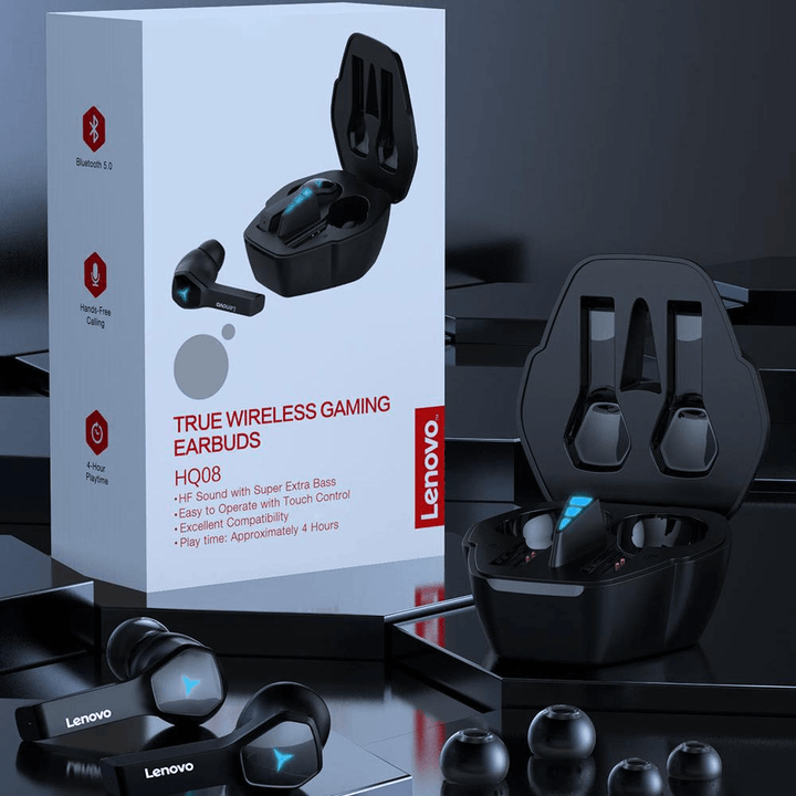 Lenovo True Wireless Gaming Earbuds - HQ08 - Pinoyhyper