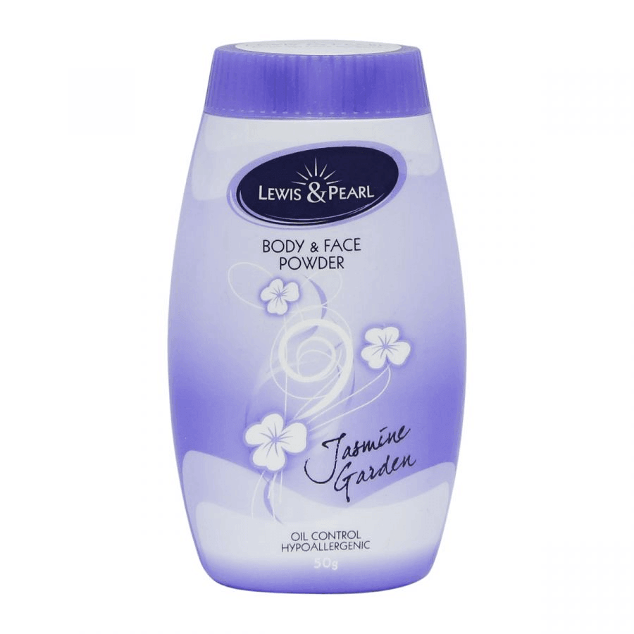 Lewis & Pearl Jasmine Garden Body & Face Powder - 50g - Pinoyhyper