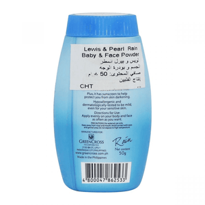 Lewis & Pearl Rain Body & Face Powder - 50g - Pinoyhyper
