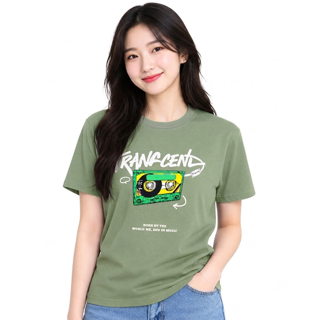 Baggi Lycra Women's Print T-Shirt - #02