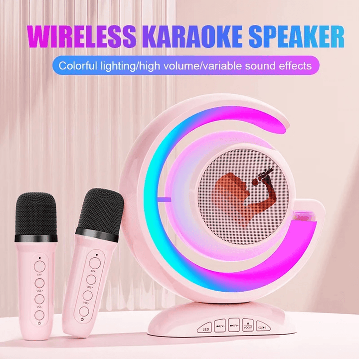 Light Show Karaoke Portable Wireless Speaker YS-110 - Pinoyhyper