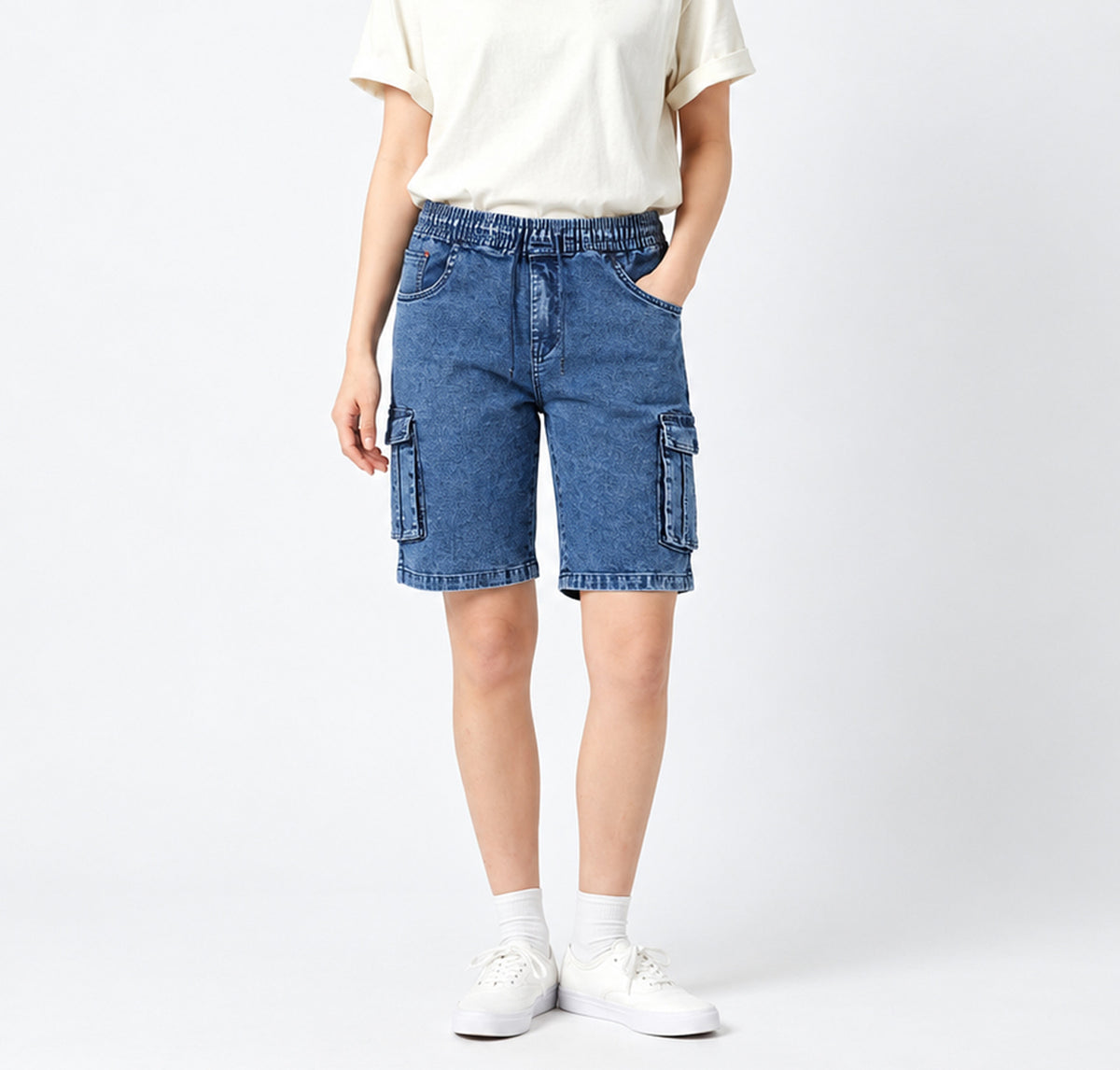 Zaahii Women Jeans Shorts  - 9999