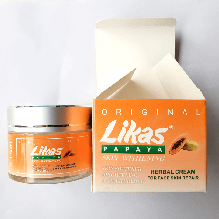 Likas Papaya Skin Whitening Herbal Cream - 50ml - Pinoyhyper