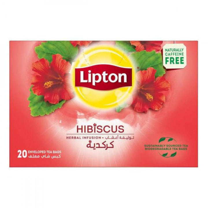 Lipton Herbal Infusion Tea Hibiscus, 20s - Pinoyhyper